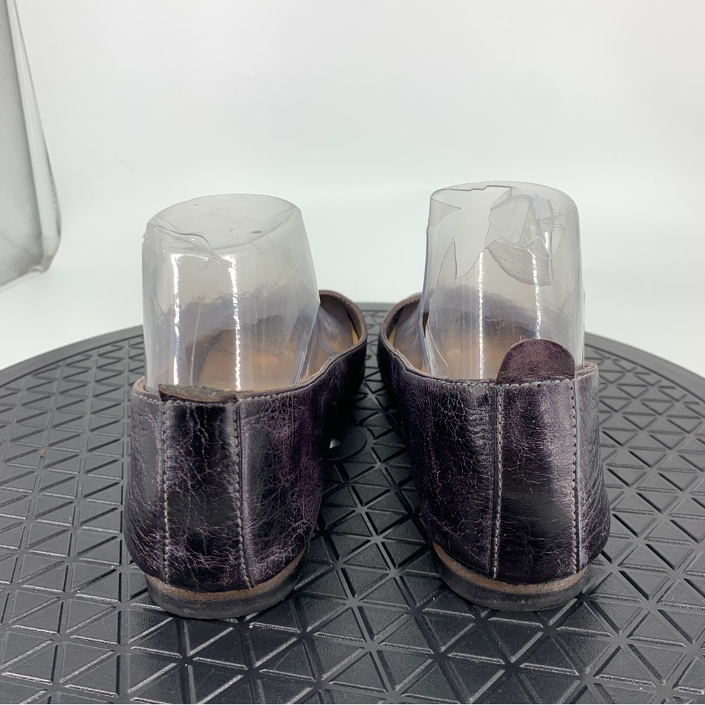 Bed Stu Women's Purple Leather Flats - Picture 5 of 10
